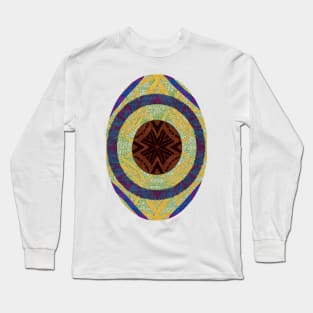 Geometric Ethnic Long Sleeve T-Shirt